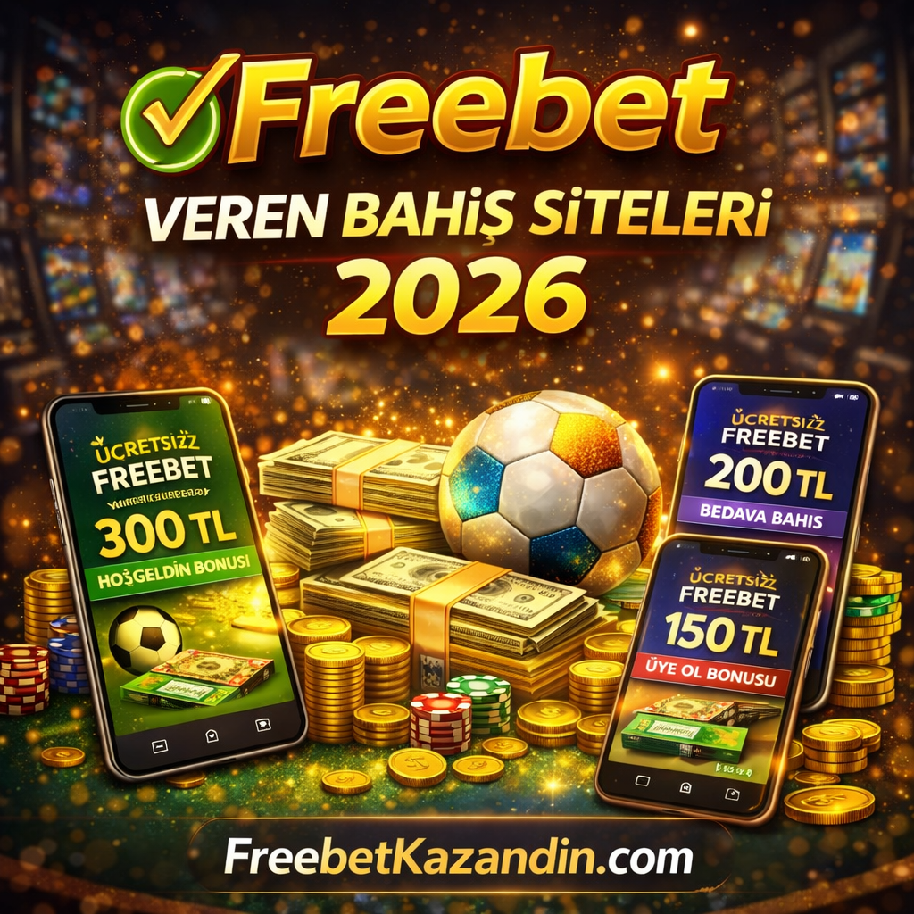 Freebet Veren Bahis Sitelerine üye olun.
